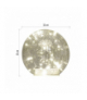 Dekoracje - kula szklana 20 LED, 15 cm, 3xAA, złota, ciepła biel, IP20, timer EMOS DCLW35