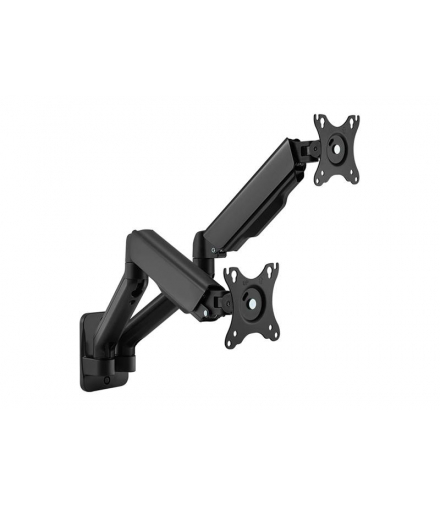 Uchwyt ścienny sprężynowy na dwa monitory SPA-WG112 LXDM052