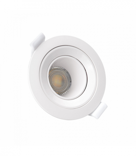 FIALE CORE DEEP GU10 OCZKO GU10 IP20 FI86X34MM BIAŁY OKRĄGŁA RUCHOMA Spectrum SLIP001023