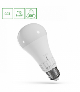 LED GLS E27 230V 13W 5CCT SPECTRUM WOJ+14716