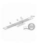 Taśma LED LCOB 14W/M 24 IP00-CW wires Kanlux 39412