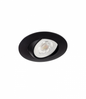 Oprawa typu downlight FIZU CCT B czarny terminal block Kanlux 39260