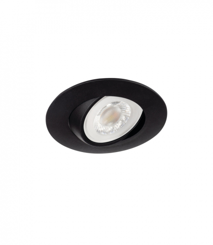 Oprawa typu downlight FIZU CCT B czarny terminal block Kanlux 39260