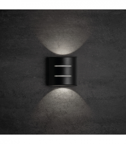 Oprawa elewacyjna REFAZI EL 6W-A-O-B czarny Kanlux 39185