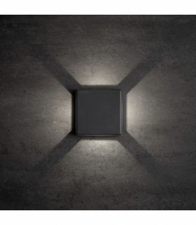 Oprawa elewacyjna REFAZI EL 6W-F-GR grafitowy Kanlux 39181