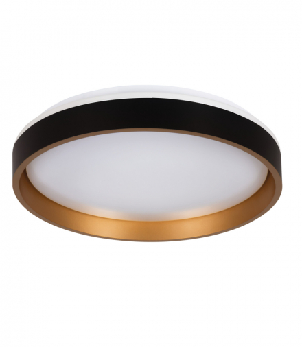 Plafoniera LED SOLN LED CCTDIM B/G czarny / złoty Kanlux 39111