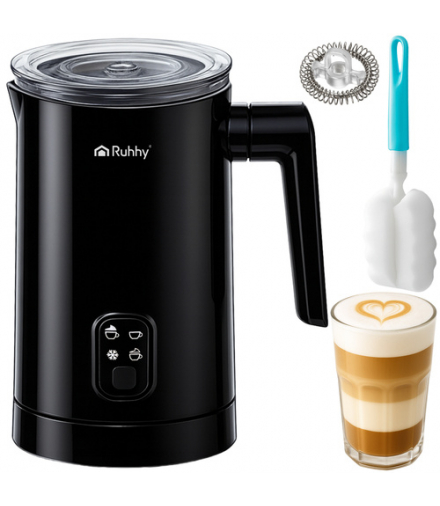 Elektryczny spieniacz do mleka 400W, dzbankowy, czarny Ruhhy 26180 18534