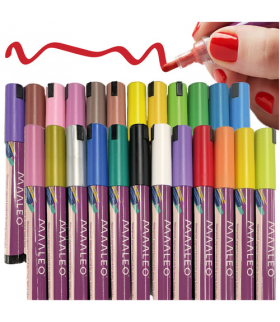 Markery akrylowe, zestaw 24szt. Maaleo 25790 18598