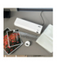 Laminator A4, 4w1, 500W, na gorąco i na zimno, trymer i zaokrąglacz rogów + 60 foli na start Izoxis 25417 18638