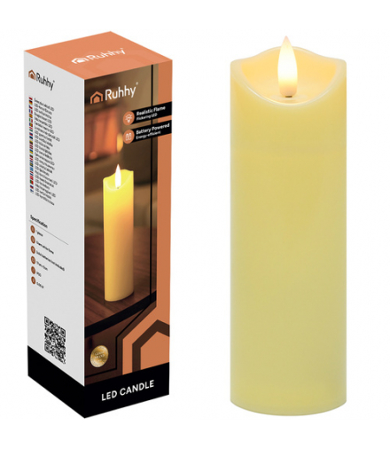 Świeczka, wkład LED 17x5cm 1szt. Ruhhy 26720 18608