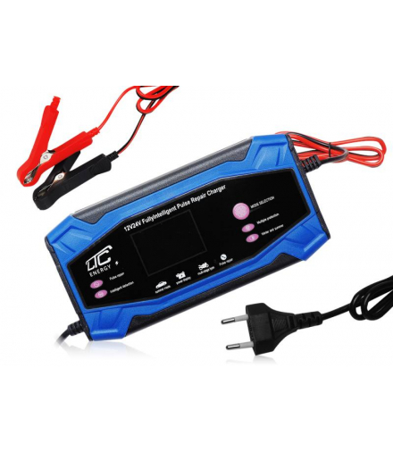 Ładowarka automatyczna,prostownik mikroprocesorowy 6V/12V 15A LTC LX1216