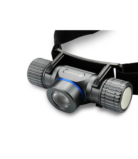 Latarka czołowa, aluminiowa, LED P9, 10W, 1100lm, IPX4, akumulator 18650 2200mAh LXHL1100R