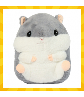 Koc chomik 3w1, kocyk, 105x200cm + poduszka i przytulanka pluszowa, miękki plusz dla dzieci, do domu i podróży, poduszka z kocem, 2w1, Kruzzel 25638 18678