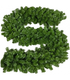 Girlanda choinkowa, gruba 29cm, długa 270cm, gęsta, ozdobny łańcuch świąteczny, 2.7m Ruhhy 26243 18657