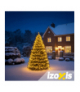 Lampki choinkowe 300 LED, ciepłe białe kulki, 30m, IP44, 8 trybów, przenieś swój dom w magiczny nastrój świąt, Izoxis flash 26264 18681