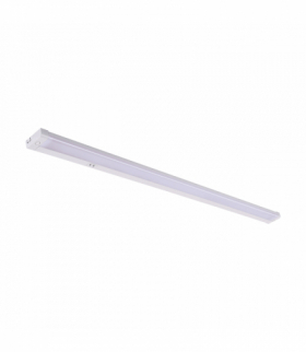Podszafkowa oprawa liniowa LED ALAN LED 60cm, 8W, 780lm, NW neutralna 4000K, jasnoszary Struhm 04876