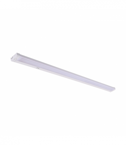 Podszafkowa oprawa liniowa LED ALAN LED 60cm, 8W, 780lm, NW neutralna 4000K, jasnoszary Struhm 04876