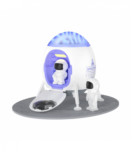 Projektor LED CF38 gwiazd-galaktyk z głośnikiem Bluetooth biały XO, TFO GSM192942