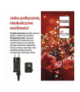 Lampki choinkowe Classic 180 LED 18m multikolor, ziel. przew., IP44, 8 programów, timer EMOS D4AM24