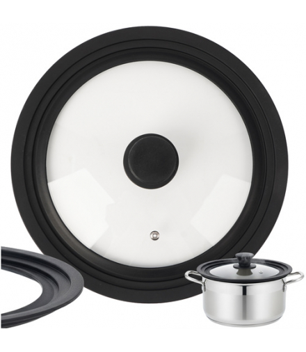 Pokrywka silikonowa 3 w 1 24/26/28cm Ruhhy 25560 18720