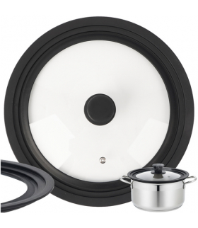 Pokrywka silikonowa 3 w 1 28/30/32cm Ruhhy 25561 18721