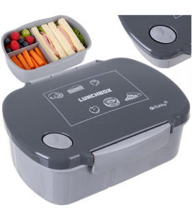 Śniadaniówka lunchbox, 800ml, szary Ruhhy 26169 18714