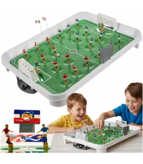 Piłkarzyki sprężynowe XXL, duża gra stołowa, 22 piłkarzy, dla dzieci i dorosłych, Iso Trade 26644 18726