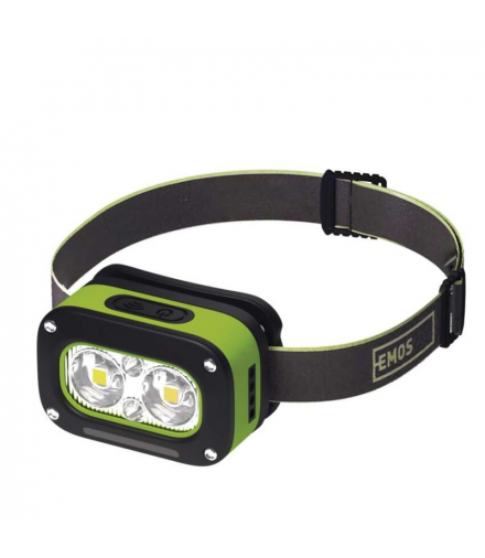 Latarka czołowa LED, 175lm, Li-Pol 800 mAh ładowalna EMOS P3545