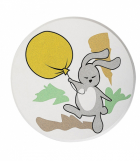 Lampa ścienna do pokoju dziecięcego, plafon Hopply LED 9W 3000, 4000, 6500K Rabalux 71100