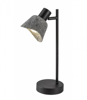 Lampa stołowa Farelia 1xE14, klosz filcowy, popielaty Rabalux 74018
