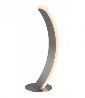 Lampa stołowa Jarnelle LED 12W, ciepły biały 3000K, metal chrom satyna, Rabalux 74196