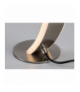 Lampa stołowa Jarnelle LED 12W, ciepły biały 3000K, metal chrom satyna, Rabalux 74196