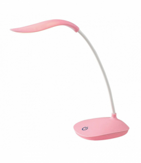 Lampa biurkowa Bedi LED 2W neutralny 4000K, różowa Rabalux 74236