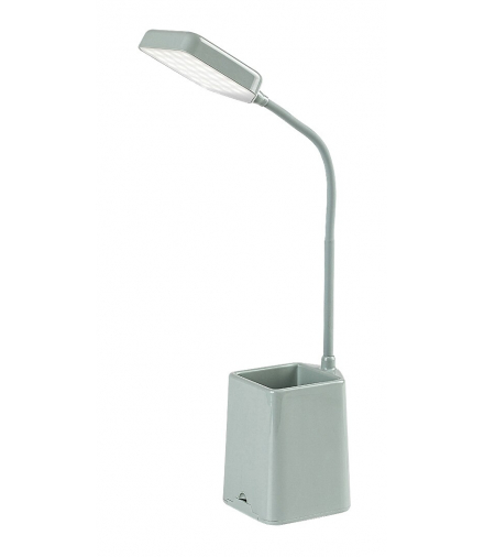 Lampa biurkowa z przybornikiem i stojakiem na smartfon Arvid LED 6W 5000K, niebieska Rabalux 74244