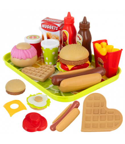 Fast food zestaw zabawkowy Iso Trade 26321 18760