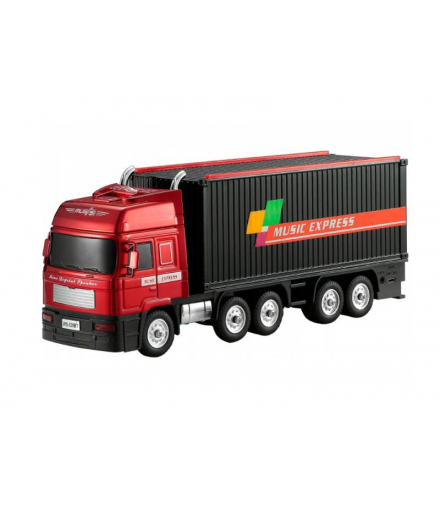 Głośnik bluetooth RETRO WS-528 CIĘŻARÓWKA ,10W,radio FM,USB, TF,wyświetlacz LED,akumulator 1500mAh, czarny LXWS528B