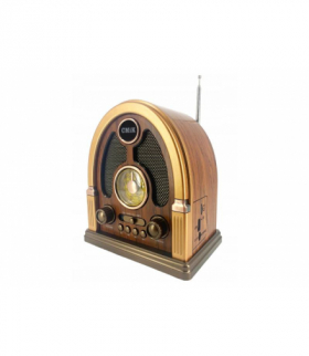 Radio RETRO MK-625BT,FM,Bluetooth,USB z akumulatorem 1200mAh LAMEX LX40397