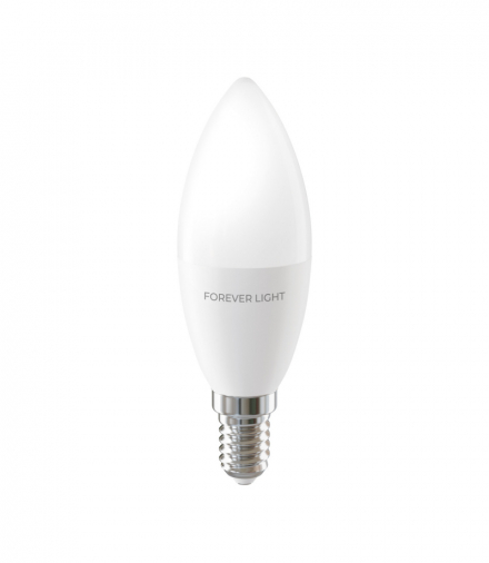 Forever Light Żarówka LED E14 C37 8.5W 1000lm 4000K klasa E TFO RTV9000032