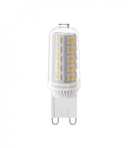 Forever Light Żarówka LED G9 3.6W 440lm 3000K ceramiczna klasa E TFO RTV9000073