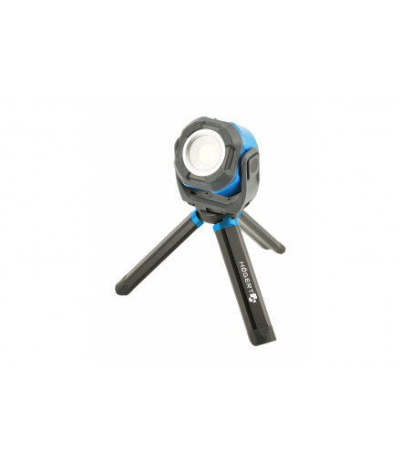 Statyw aluminiowy mini Hogert HT1E434 9cm składany gwint 1/4 antypoślizgowe nóżki TPE do reflektorów