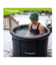 Beczka do morsowania 320L, wanna lodowa, przenośny basen do regeneracji, balia + akcesoria, Trizand 26799 18766
