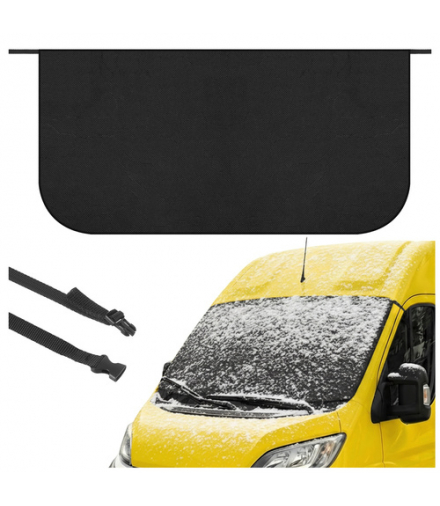 Osłona całoroczna na szybę do busa, duża osłona do samochodu bus, van, suv, 200x100cm, antyszronowa, wodoodporna, zestaw, XL 2m x 1m, Xtrobb 18773