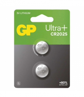 Bateria litowa guzikowa CR2025 2szt. GP Ultra plus GP B15253UP
