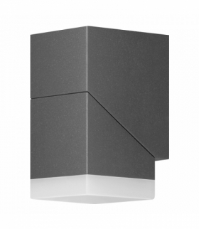 Lampa elewacyjna MORPH LED 6W, 600lm, IP54, 4000K, szara Orno AD-OP-6613GLPM4
