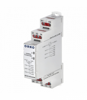 Przekaźnik instalacyjny Economic, 3P, 8A, uniwersalne napięcie cewki 12-230 VUC Orno OR-PI-475/3/UNI