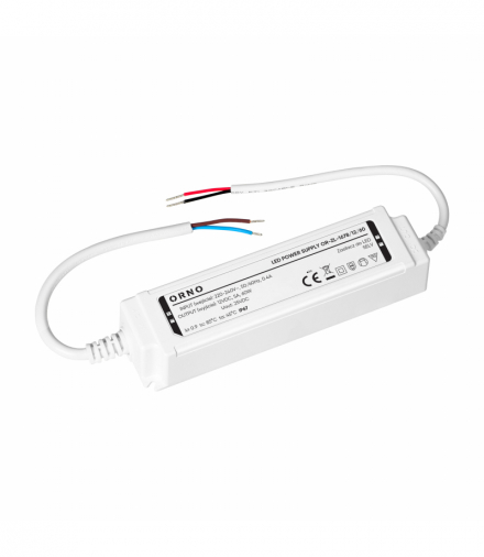 Zasilacz LED , hermetyczny, 12V, 60W, IP67, plastikowa obudowa Orno OR-ZL-1678/12/60