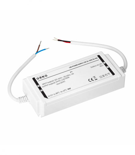 Zasilacz LED, hermetyczny, 24V, 150W, IP67, plastikowa obudowa Orno OR-ZL-1678/24/150