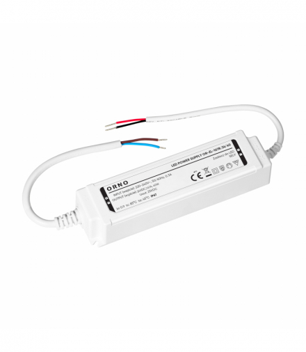 Zasilacz LED, hermetyczny, 24V, 40W, IP67, plastikowa obudowa Orno OR-ZL-1678/24/40