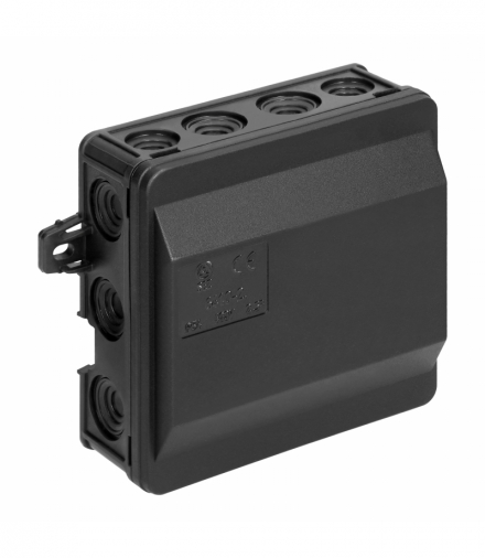 Puszka natynkowa 90x135 Klik, IP54, czarna Orno 6410-20 BLACK