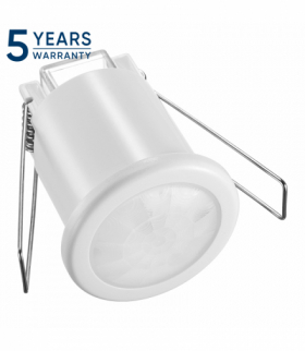 Czujnik ruchu 360°, IP20, 800W, do sufitów podwieszanych, mini Orno OR-CR-296/W